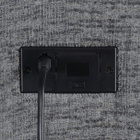 Divine - 5 Piece Power Reclining Home Theater Seating Set With Memory Foam Cushions And Storage Consoles