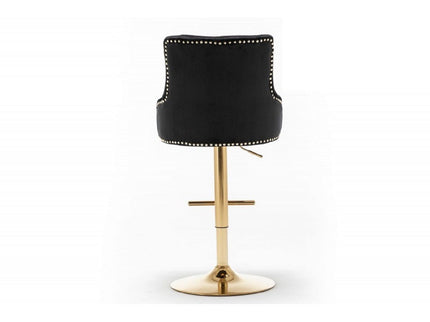 Adjustable Swivel Bar Stool With Nailhead Trim (Set of 2)