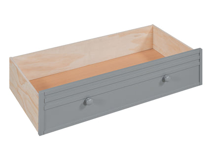 Bunk Bed With Storage Staircase, Slide, Desk, Drawers, And Shelves