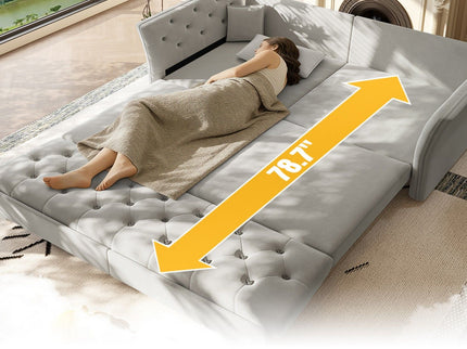 Oversize Pull Out Sofa Bed For Living Room