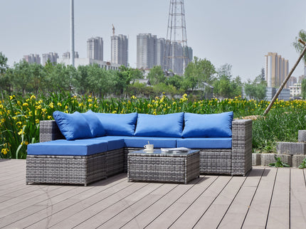 Patio Sofa With Cushions