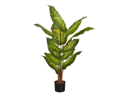 47" Tall, Artificial Plant, Evergreen Tree, Indoor, Faux, Fake, Floor, Greenery, Potted, Real Touch, Decorative - Green / Black