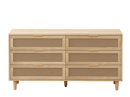 6 Drawer Storage Modern Cabinet For Bedroom