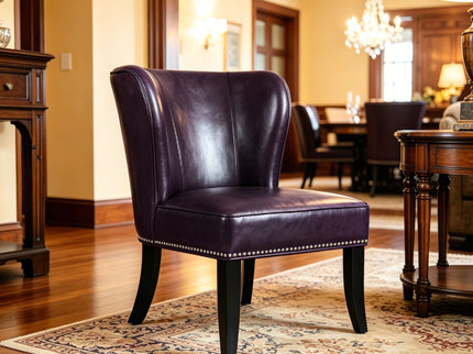 Accent Chair For Living Room - Purple