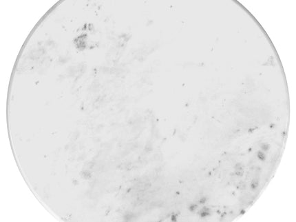 Prussia - Round Side Table - White Marble