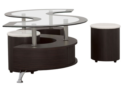 Marley - 3 Piece Coffee Table And Stools Set