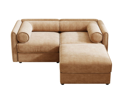 Contemporary Elegant Sofa With Storage And Ottoman