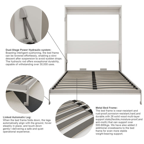 Multifunctional Vertical Murphy Wall Bed