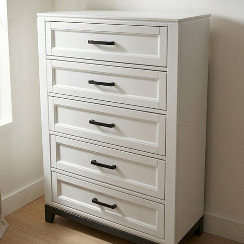 Bedroom Set, Bed With Drawers And Upholstered Headboard LED Lighting