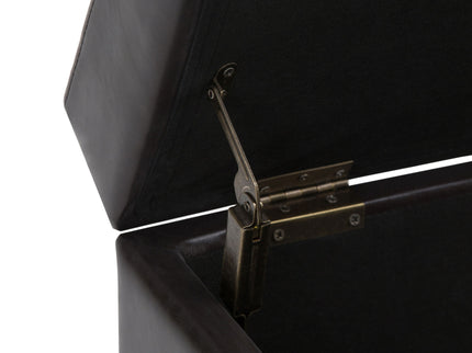 Oregon - Contemporary Storage Ottoman Bench With Tray