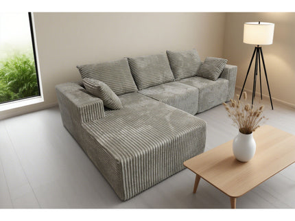 Corner Combination Sofa Sectional Couch With Soft Fabric