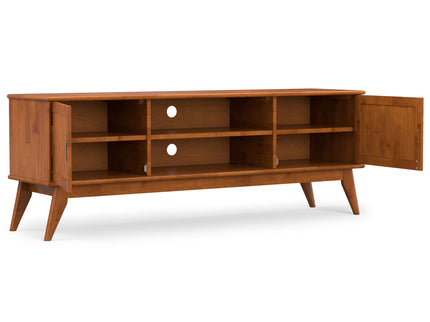 Draper - Handcrafted Mid Century Low TV Media Stand
