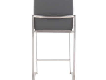 Fuji - Contemporary High Back Counter Stool, Functional Design