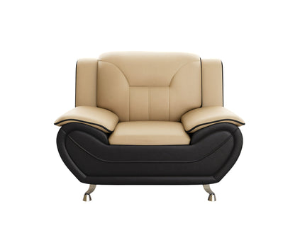 3 Piece Sofa Set, Upholstered Furniture For Living Room Apartment - Camel