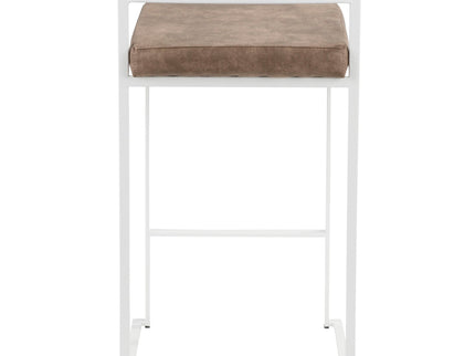 Fuji - Simple Elegance, Contemporary Stackable Counter Stool