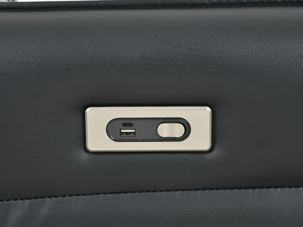 270° Power Swivel Rocker Glider Recliner Chair With USB Ports