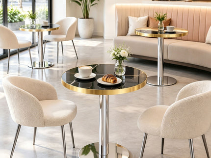 Elegant Modern Round Bistro Table