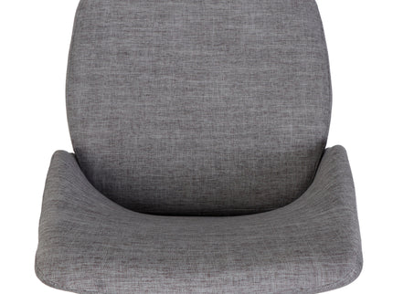 Modern Dining Chair With Iron Legs And Wood Finish