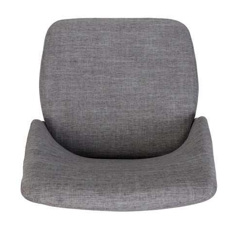Modern Dining Chair With Iron Legs And Wood Finish