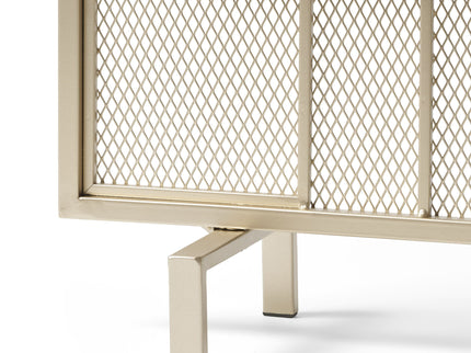 Dorothy - Modern Single Panel Iron Fire Screen