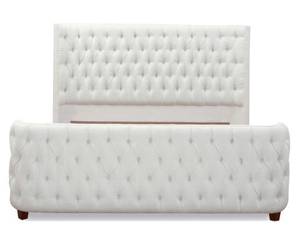 Brooklyn - Tufted Panel Bed Headboard And Footboard Set