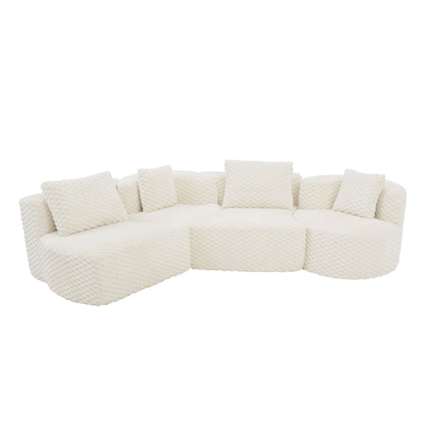 Modular Sectional Sofa With Free Combination Design