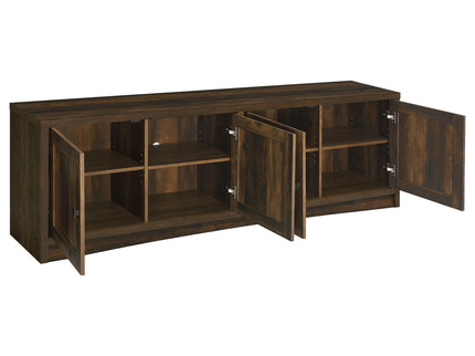 Lunetta - 3 Piece TV Stand With Media Towers - Pine Wood