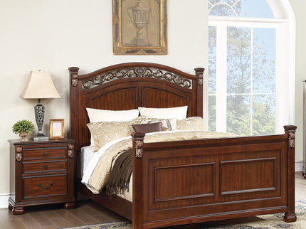 Bedroom Furniture Set With Traditional Style