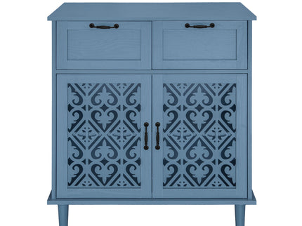 2 Door 2 Drawer Elegant Cabinet