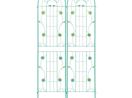 Metal Garden Trellis Rustproof Trellis For Climbing Plant Outdoor Flower Support