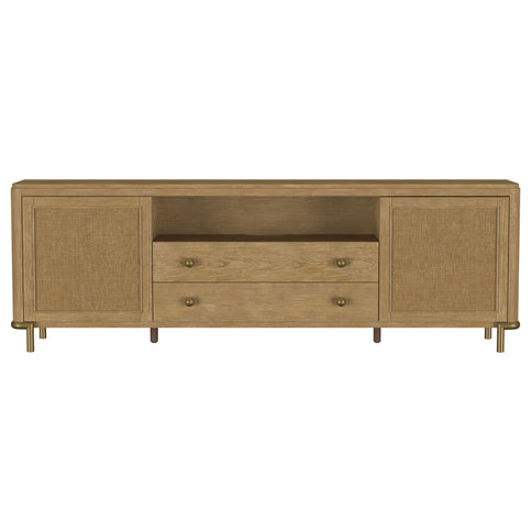 Benson - 2 Door TV Stand With Dual Drawers