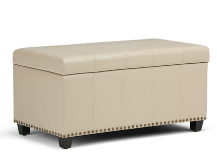 Amelia - Transitional Storage Ottoman Bench