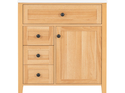 Bathroom Vanity With Sink, Soft Closing Cabinet
