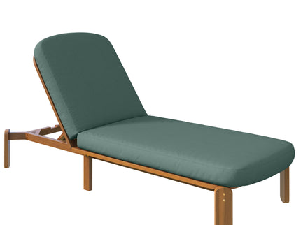 Outdoor Chaise Lounge With Adjustable Backrest