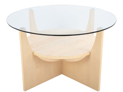 U - Shaped Contemporary Coffee Table