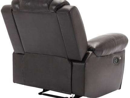 Home Theater Seating Manual Recliner Chair With Led Light Strip For Living Room