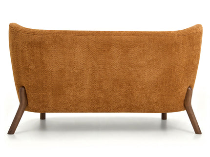 Nordic Chair Laid Back Loveseats With Curved Backres, No Armrests