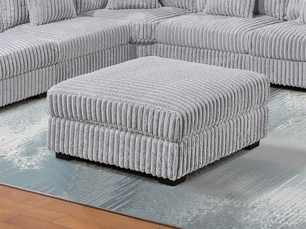 Contemporary Soft Upholstered Ottoman