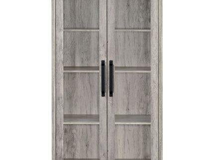 Myerson - 2 Door Tall Cabinet - Gray