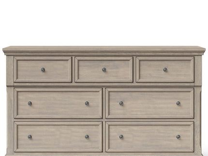 Seven Drawer Dresser - Antique Gray