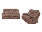 Dark Brown / 2 Pc. Sofa, Loveseat