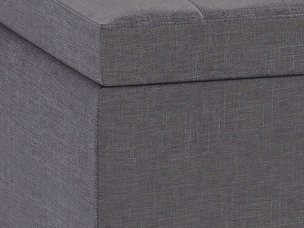 Hamilton - Upholstered Lift Top Rectangular Storage Ottoman