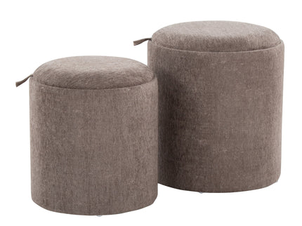 Tray - Contemporary Nesting Ottoman Set