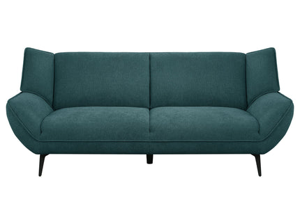 Logan - Flared Arm Sofa Sofa - Teal Blue