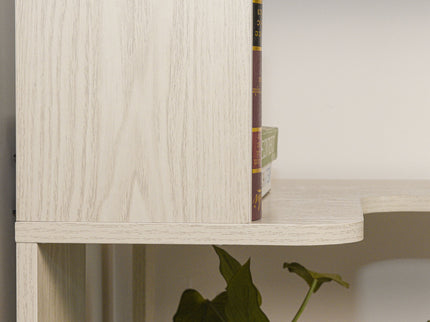L-Shaped Design Corner Bookshelf