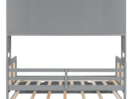 Daybed And All In One Cabinet And Shelf