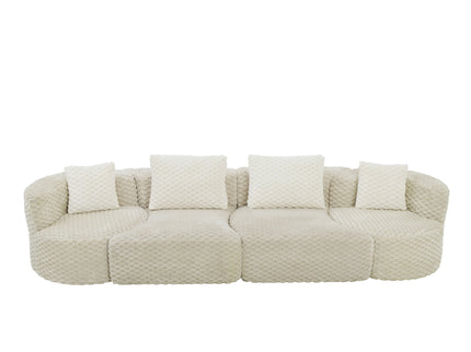 Modular Sectional Sofa With Free Combination Design