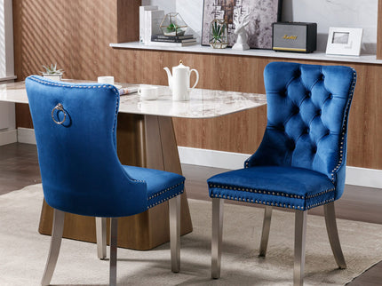 Nikki - Contemporary Upholstered Dining Chair (Set of 2)