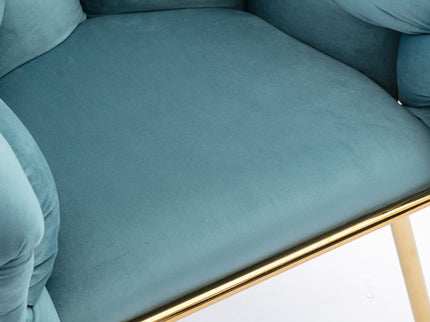 Luxury Modern Simple Leisure Single Sofa Chair Bedroom Lazy Person Household Dresser Stool Manicure Table Back Chair