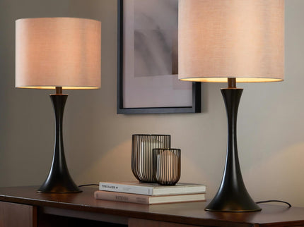 Lenuxe - Contemporary & Modern Design Table Lamp (Set of 2)